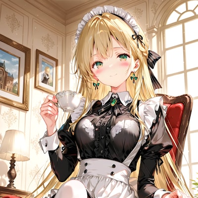 優雅な朝のひと時