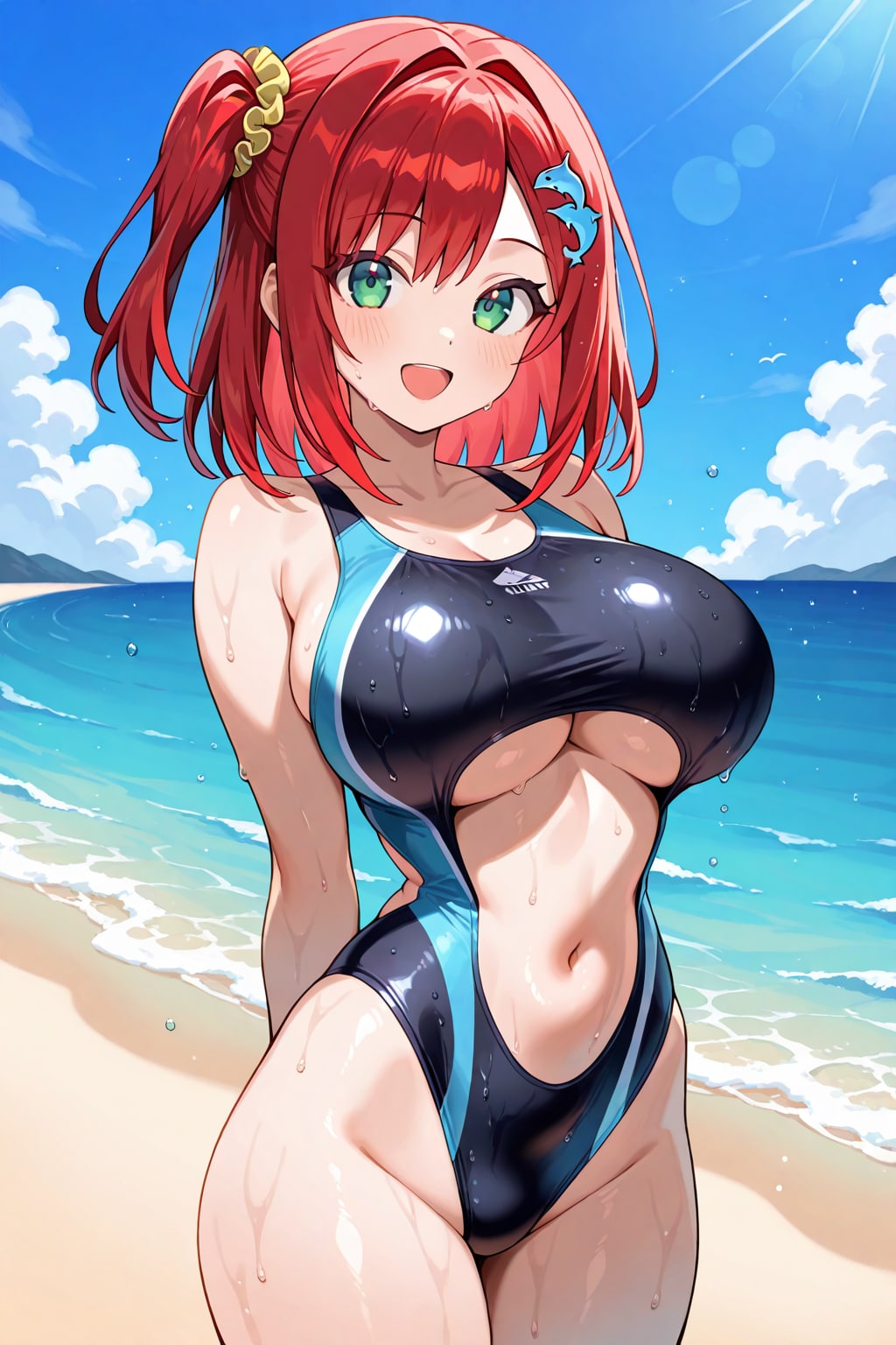 競泳水着です