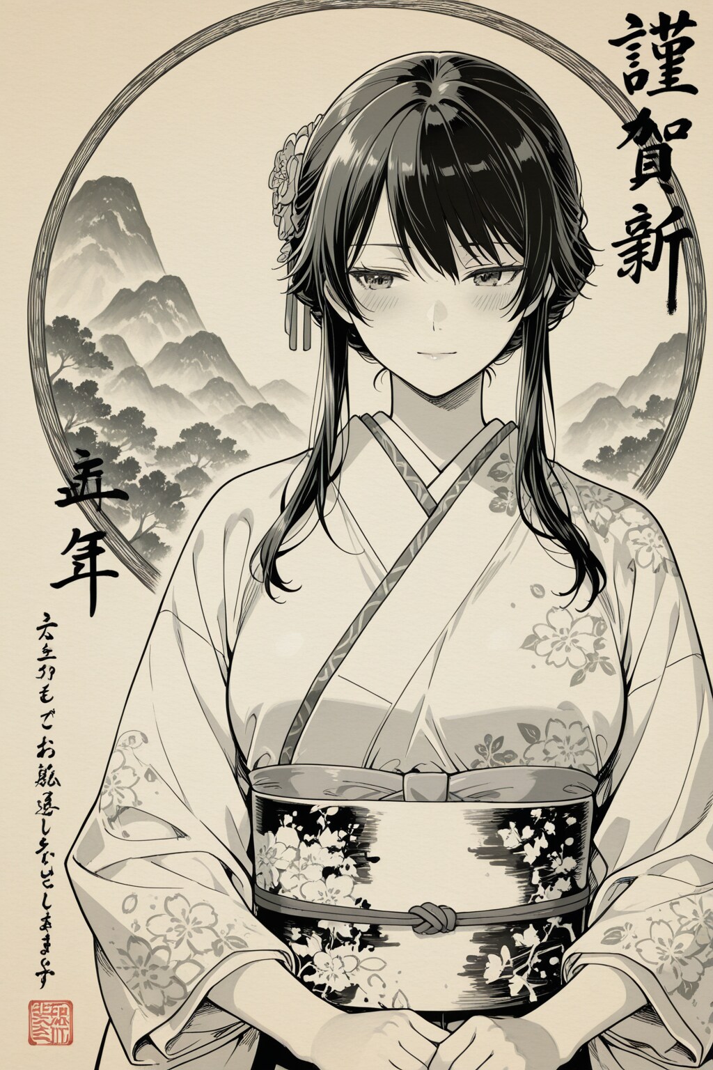 「小泉八雲」 | の人気AIイラスト・グラビア