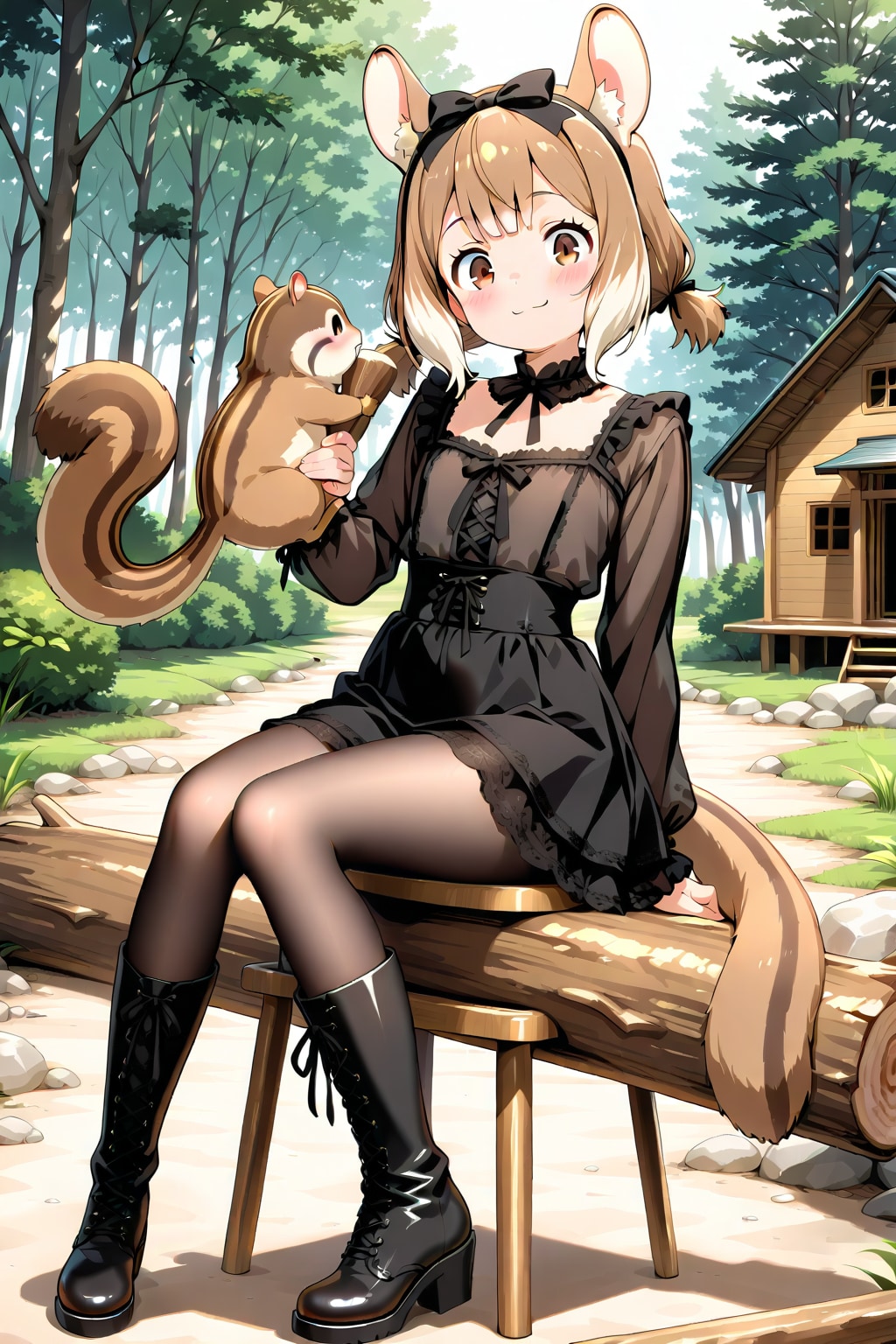 おいでよ シルちゃんの森 | の人気AIイラスト・グラビア