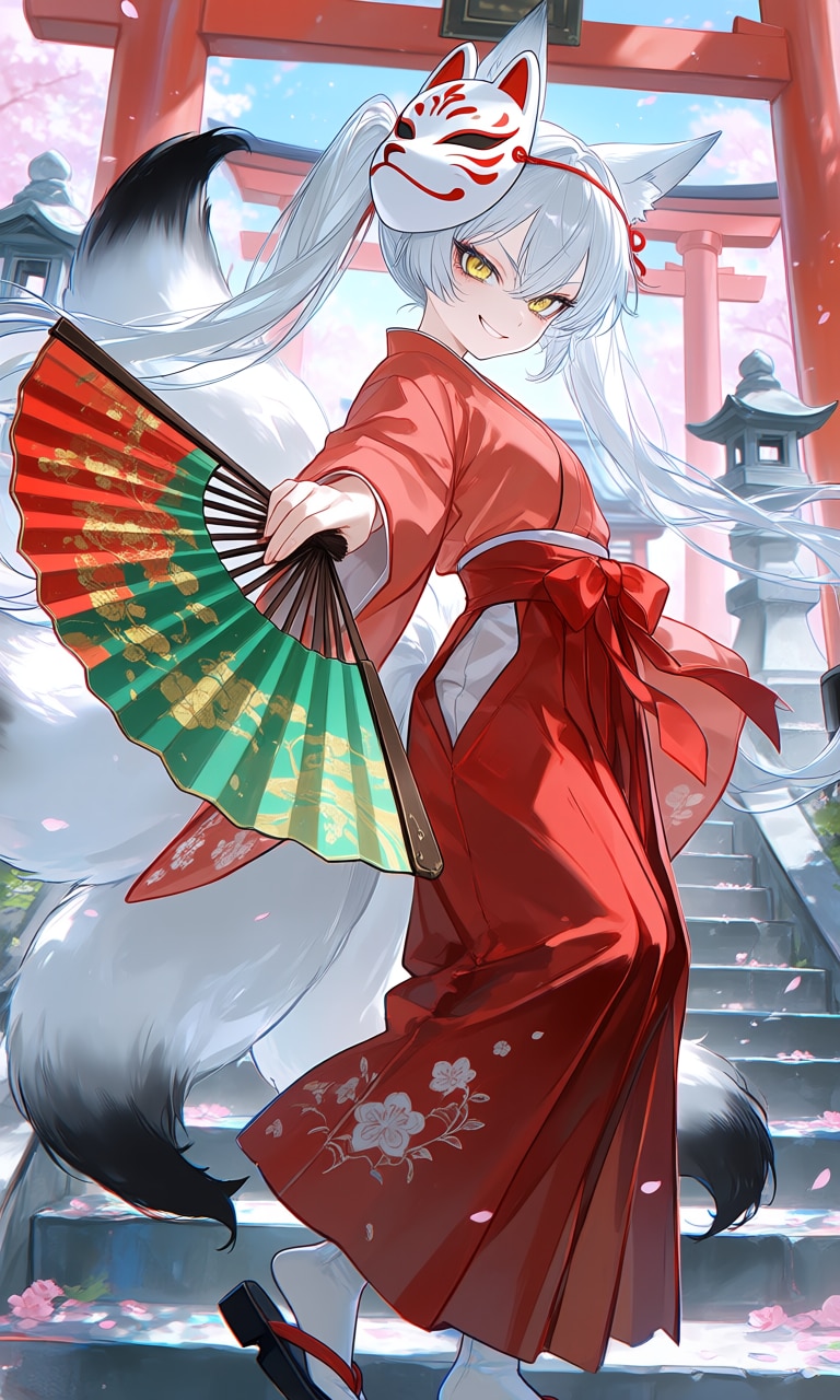 狐女子 | の人気AIイラスト・グラビア