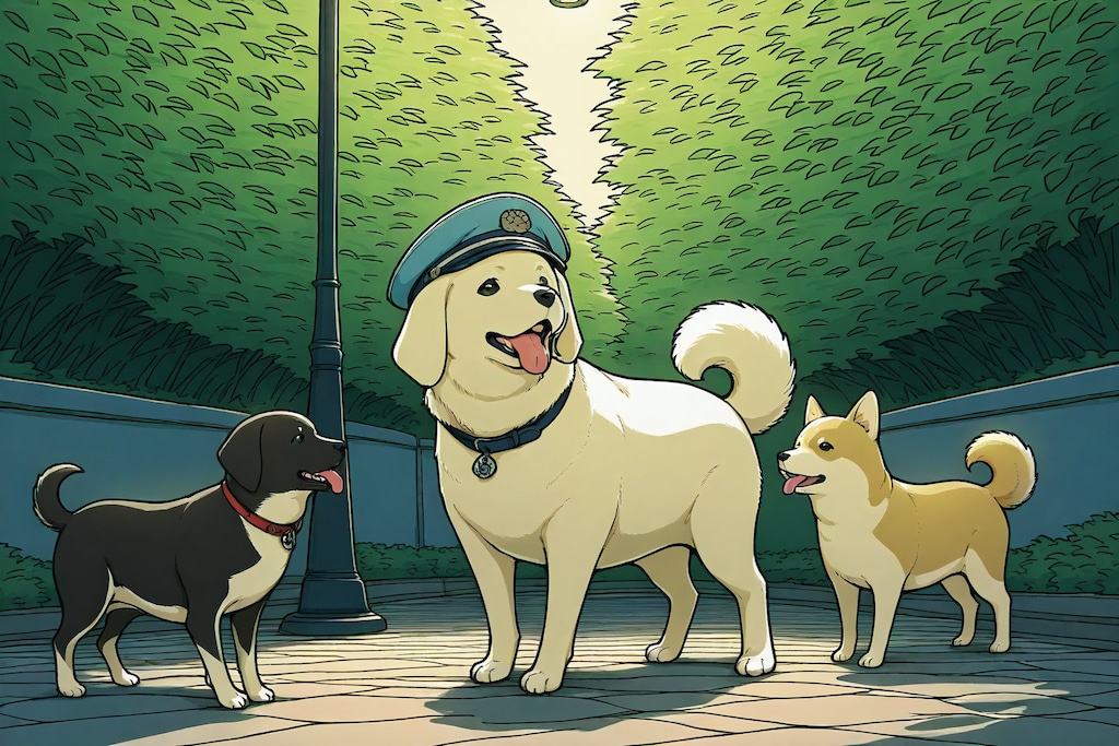 犬のおまわりさん