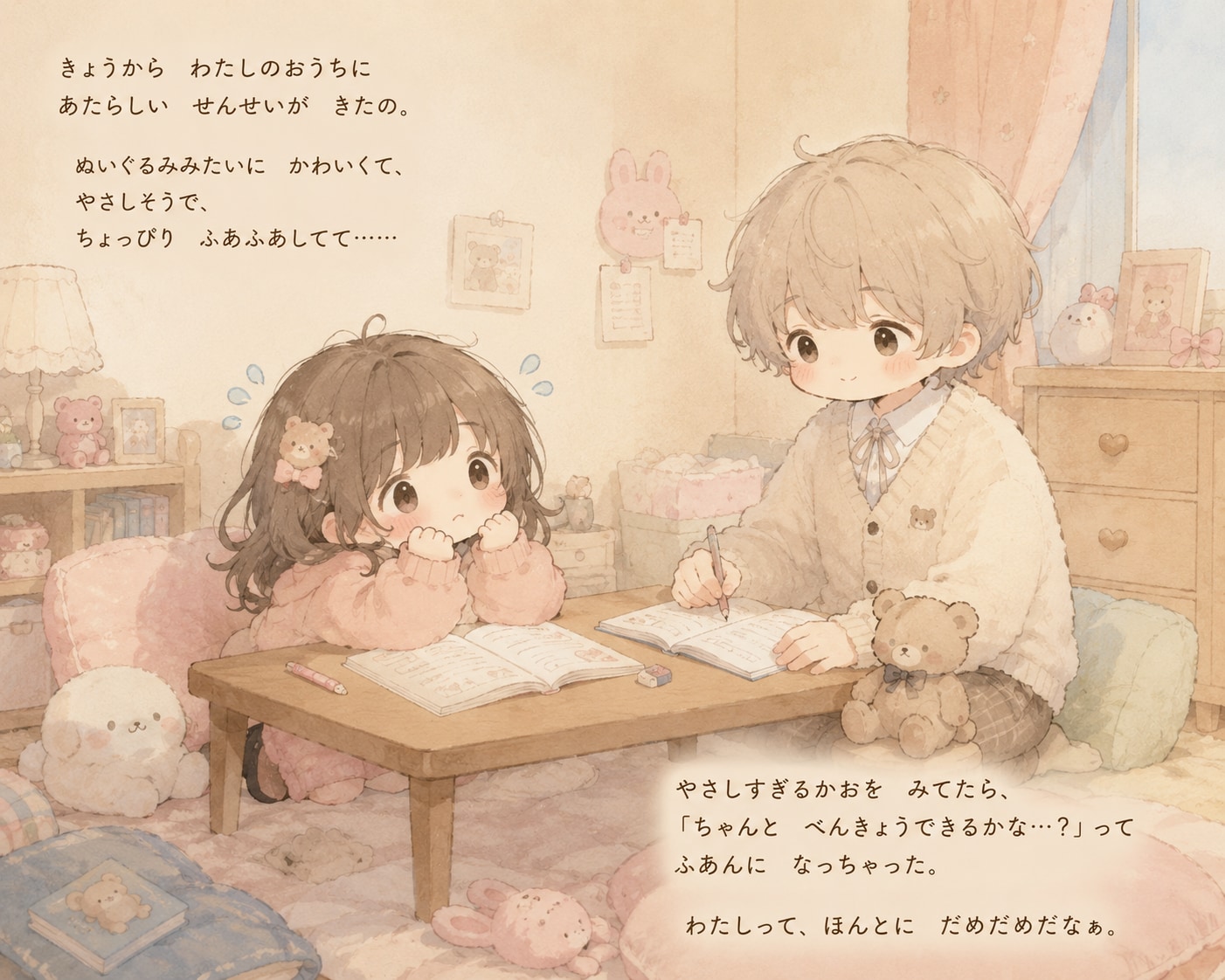 新しい家庭教師さんはおとこのこ