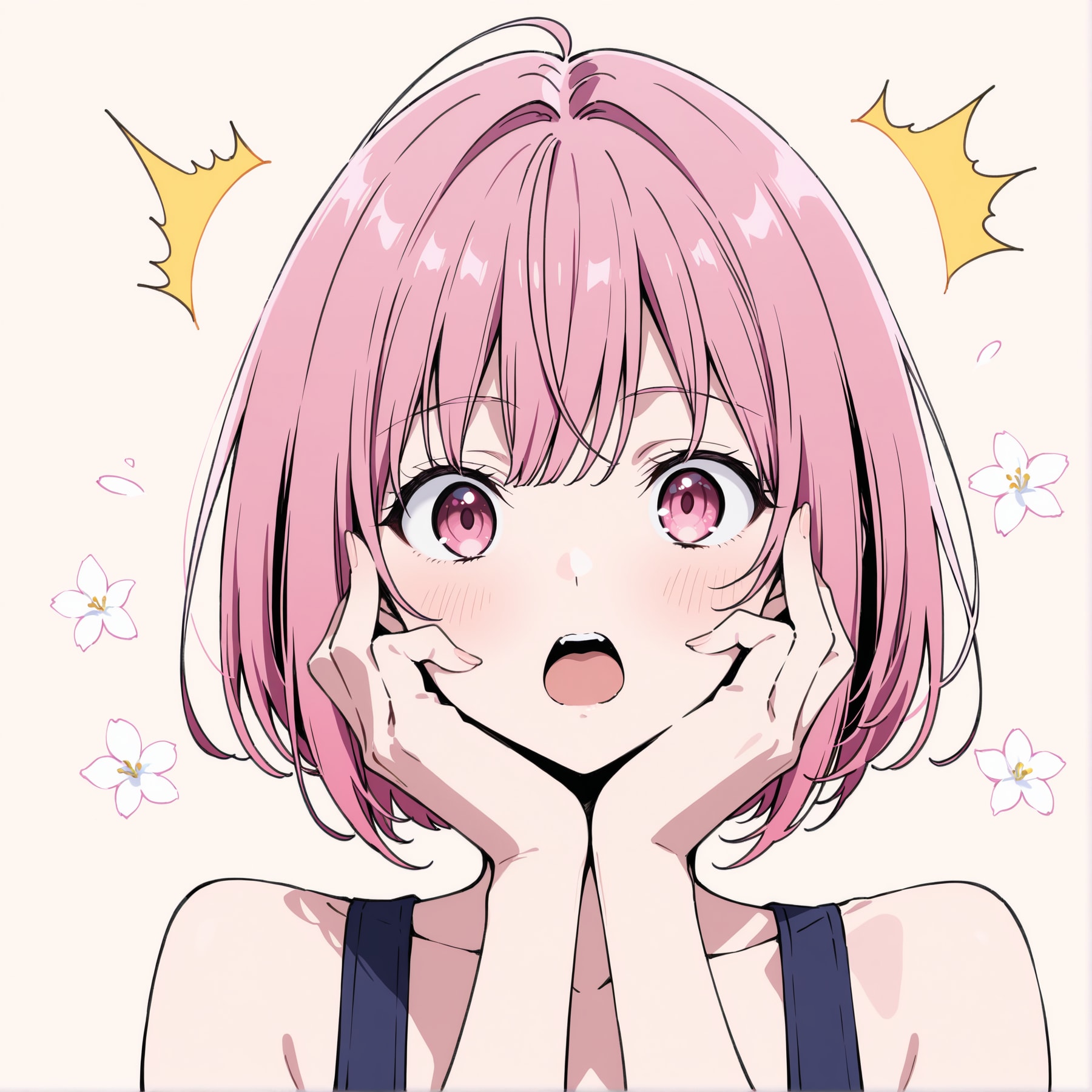 驚く桃子 | の人気AIイラスト・グラビア