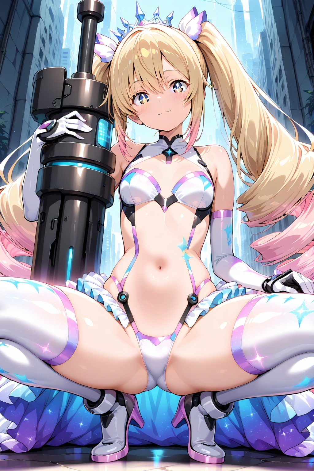 Well... a perverted cyberpunk princess?