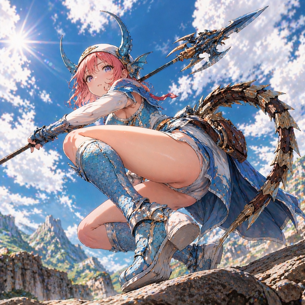 竜騎士レナの跳躍