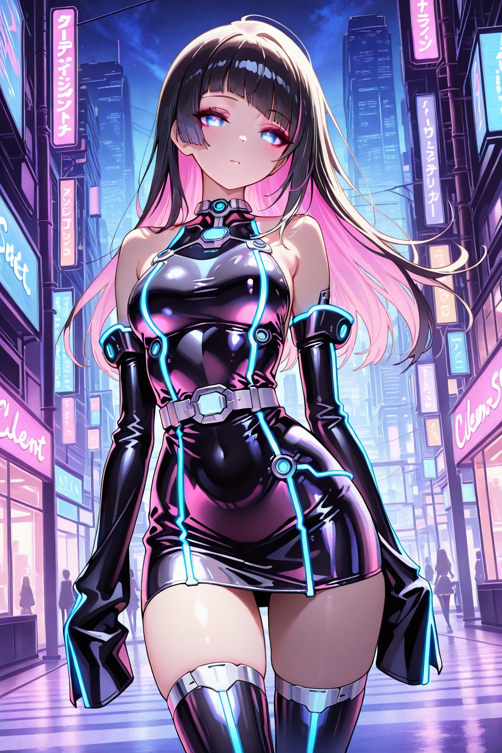 ラインが出る服とぶかぶかの服いいね