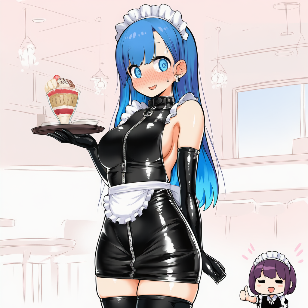 ゲスト　ラピスちゃん　うちのコンカフェに来なよ