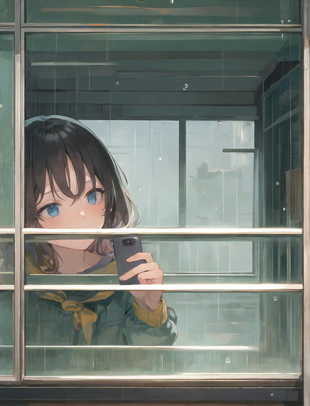雨止まないかなぁ