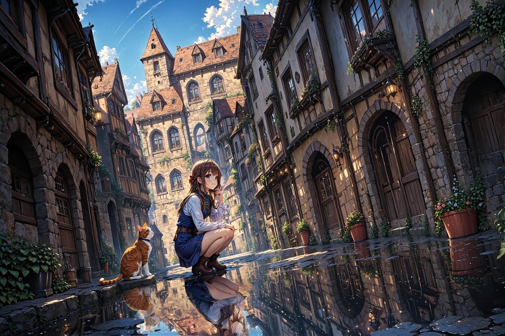 雨上がりの探索