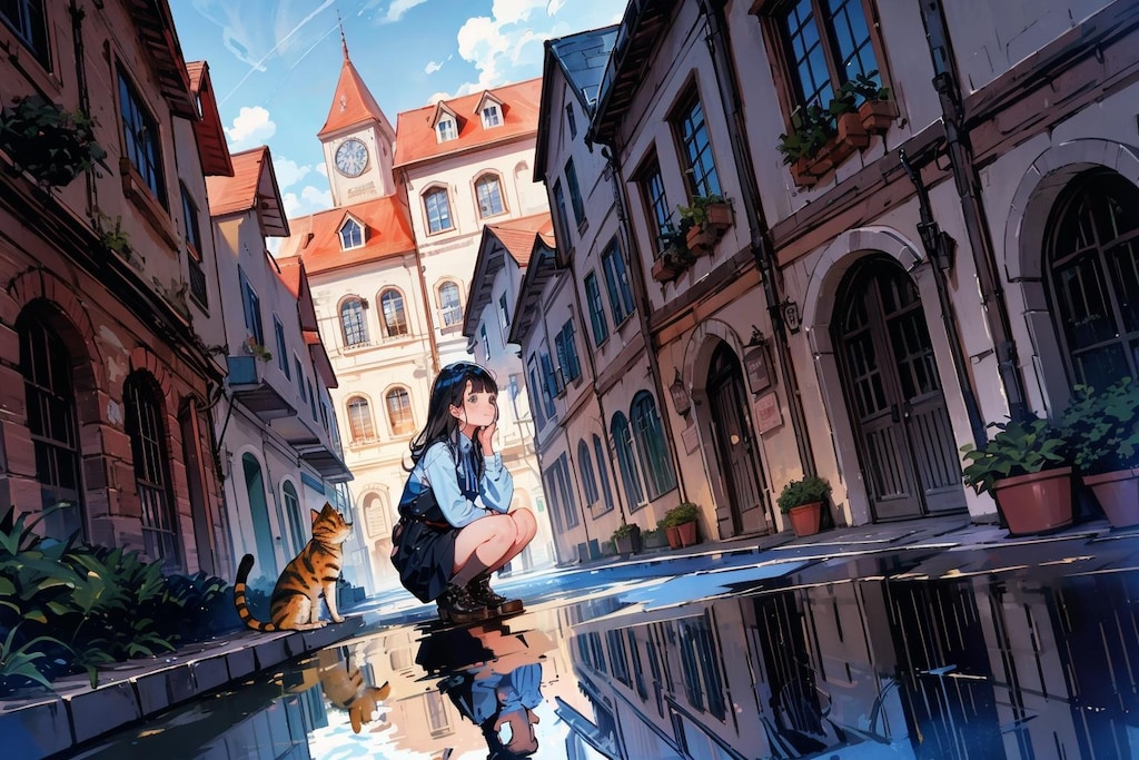 雨上がりの探索