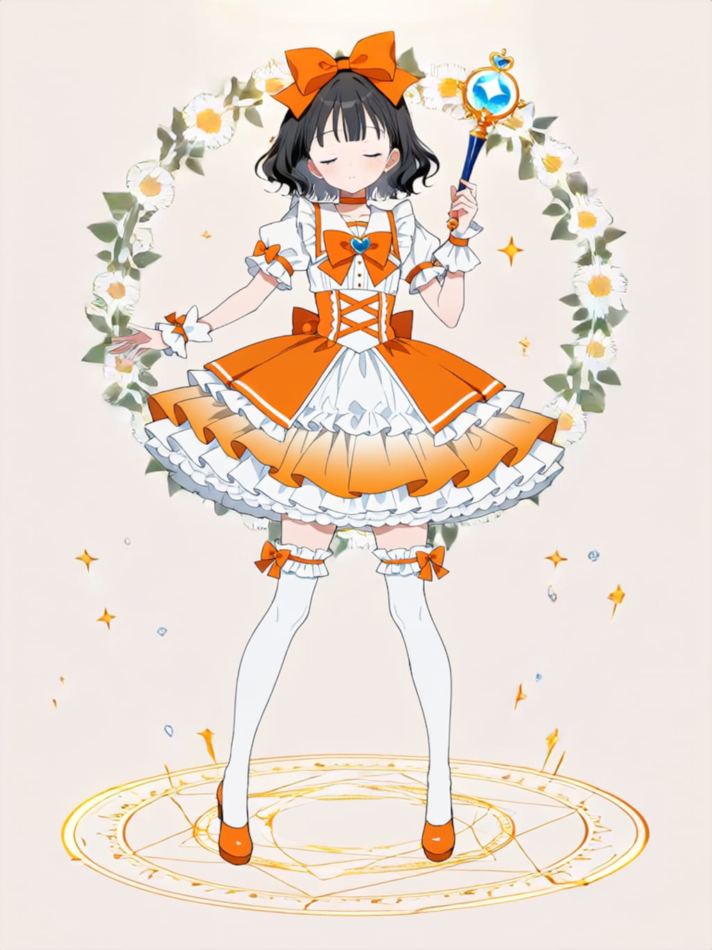 変身！魔法少女ふーか【パラパライラスト】