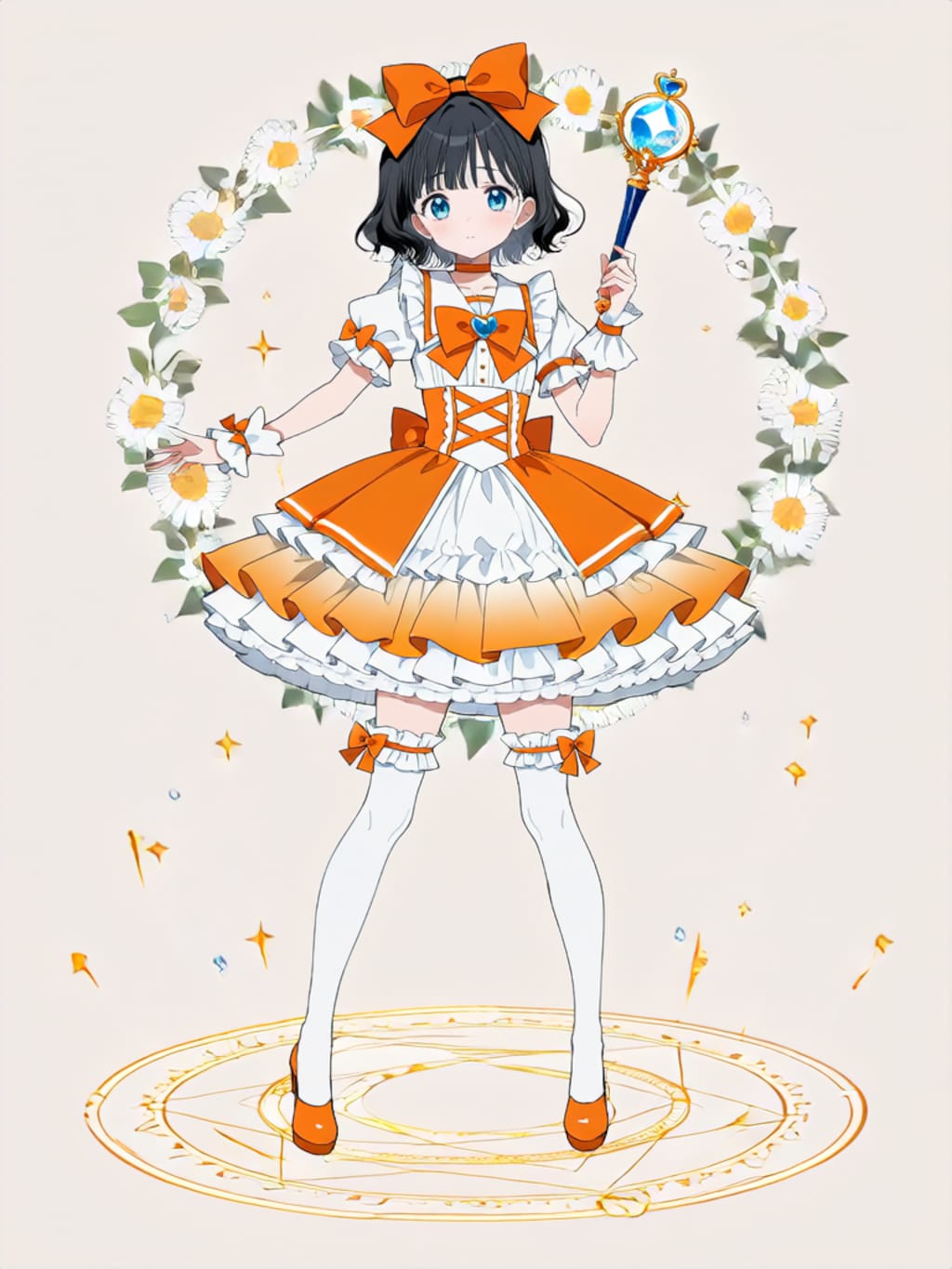 変身！魔法少女ふーか【パラパライラスト】