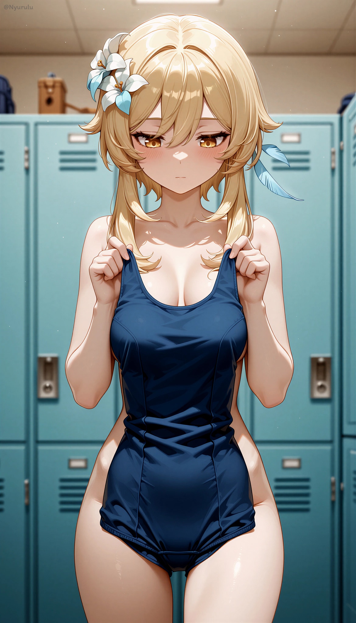 ロッカールームの蛍
