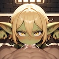 ゴブリン娘が巨根の人間にレイプされる！ 7枚目