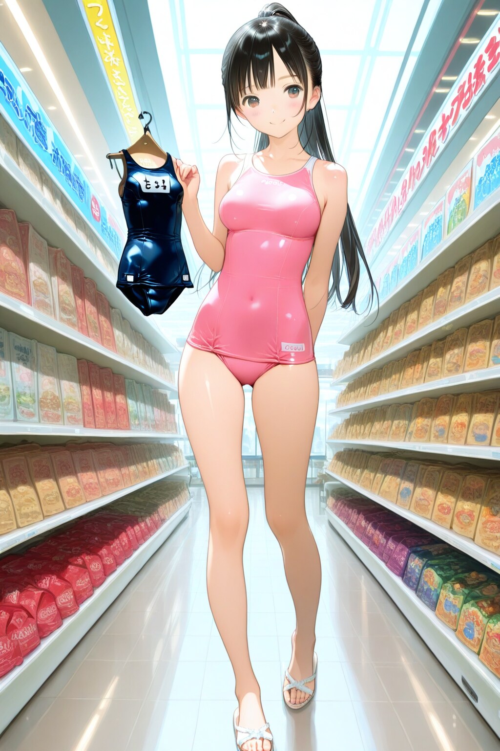 えへへ、やっぱり紺がいいのね♪