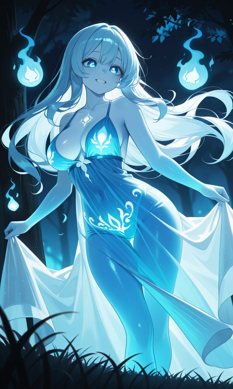 華幽さんの夜の散歩