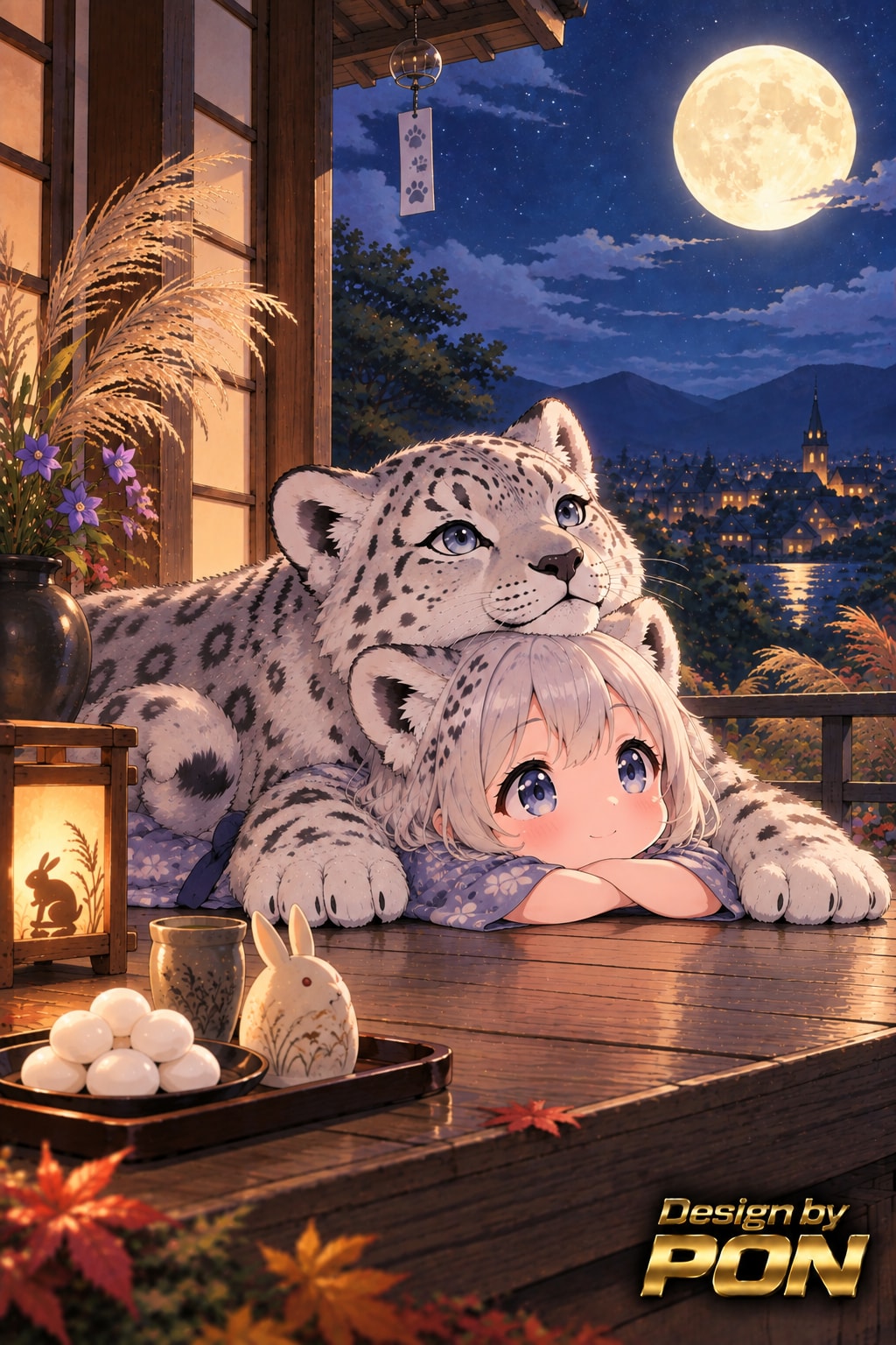 いつも一緒🌕 | の人気AIイラスト・グラビア