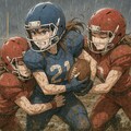 🏈泥まみれの女子アメフト 154 2枚目