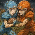 🏈泥まみれの女子アメフト 154 5枚目