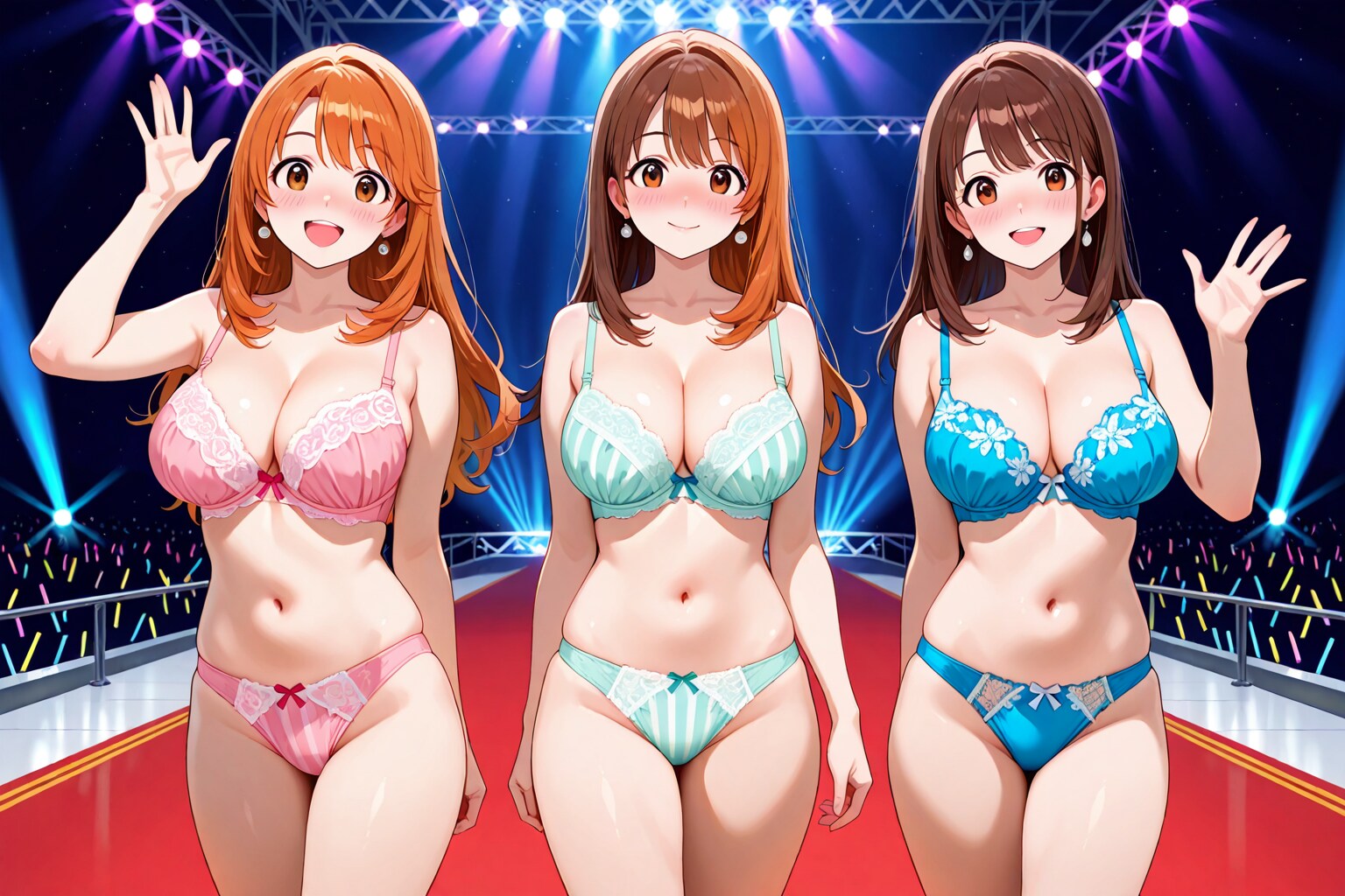 LILYの下着ファッションショー