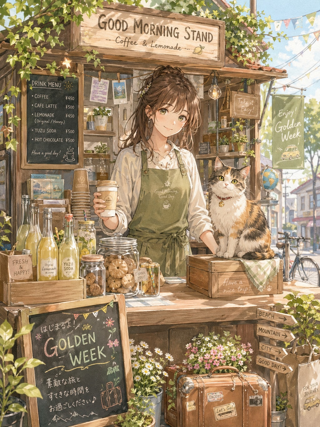 はじまるよ！GWカフェ！