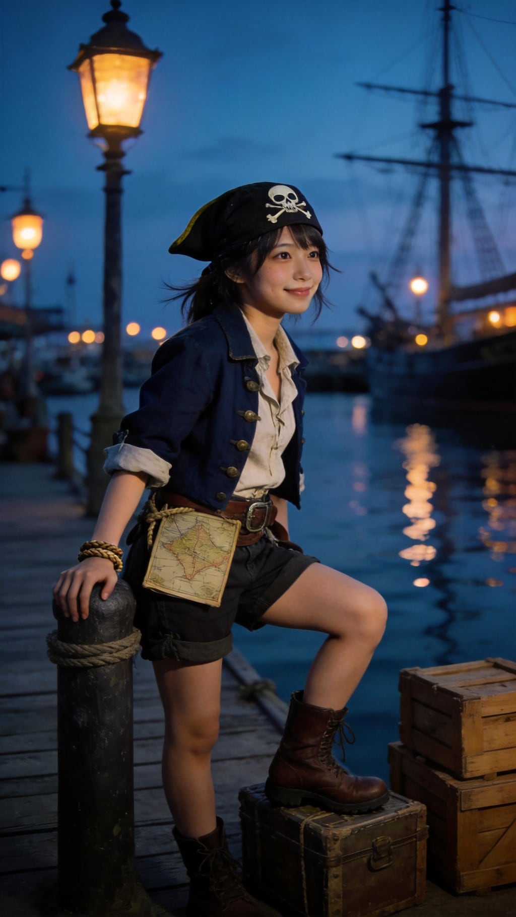 The Young Captain's Departure