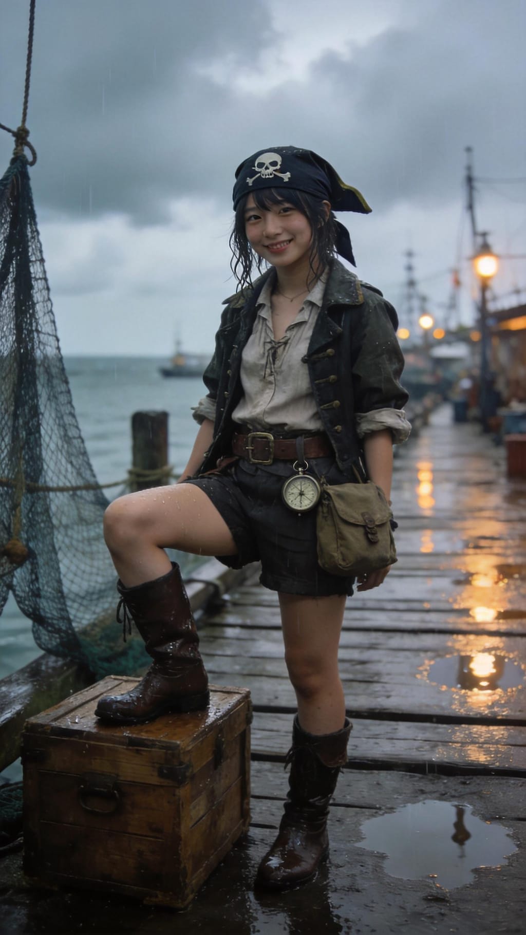 The Young Captain's Departure