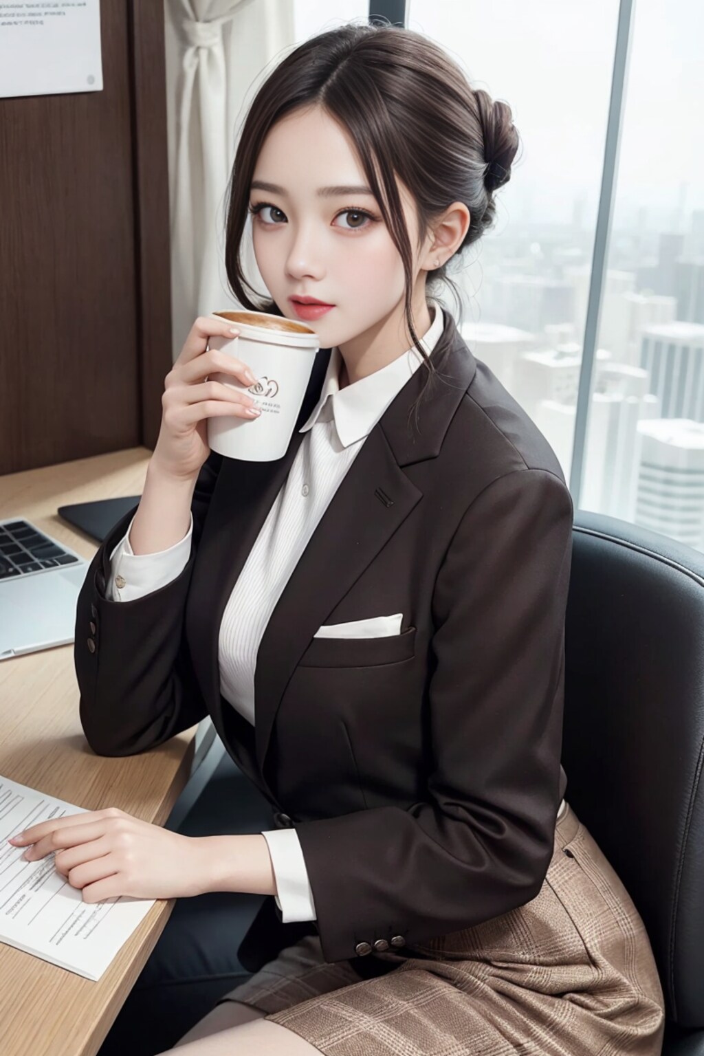 これはコーヒーじゃなくてチャイです。