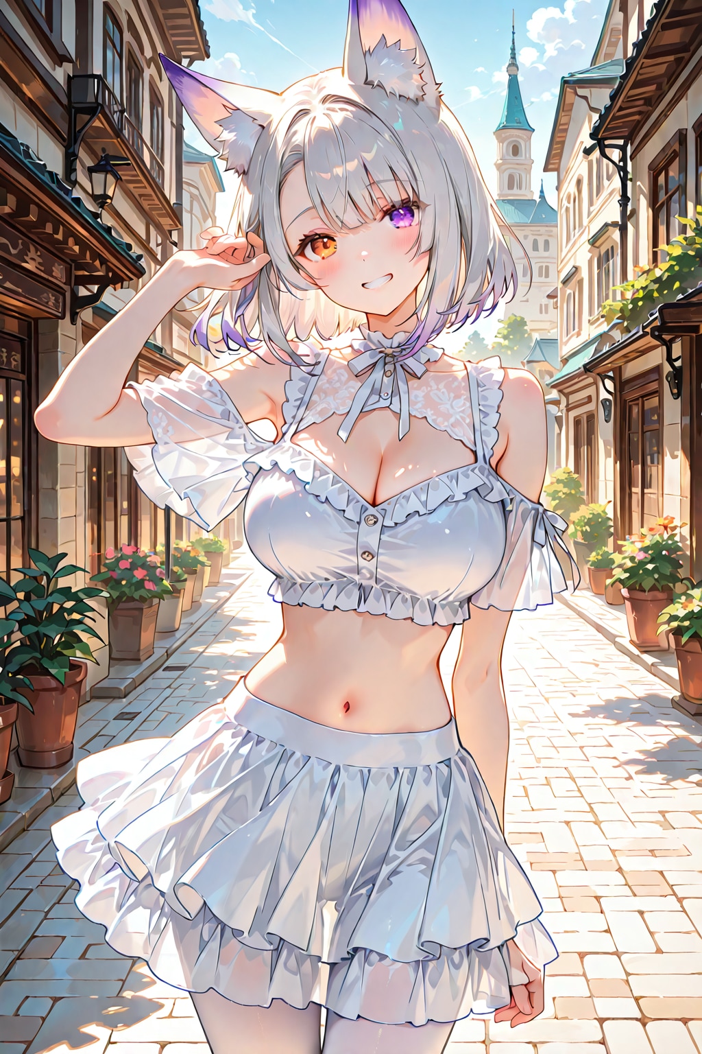 どう？似合ってる？