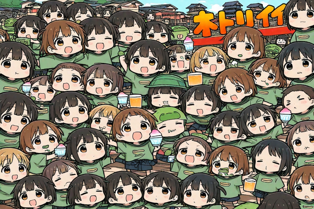 チビキャラたくさん