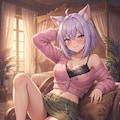 私服でパンチラのシス 2枚目