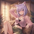 私服でパンチラのシス 3枚目