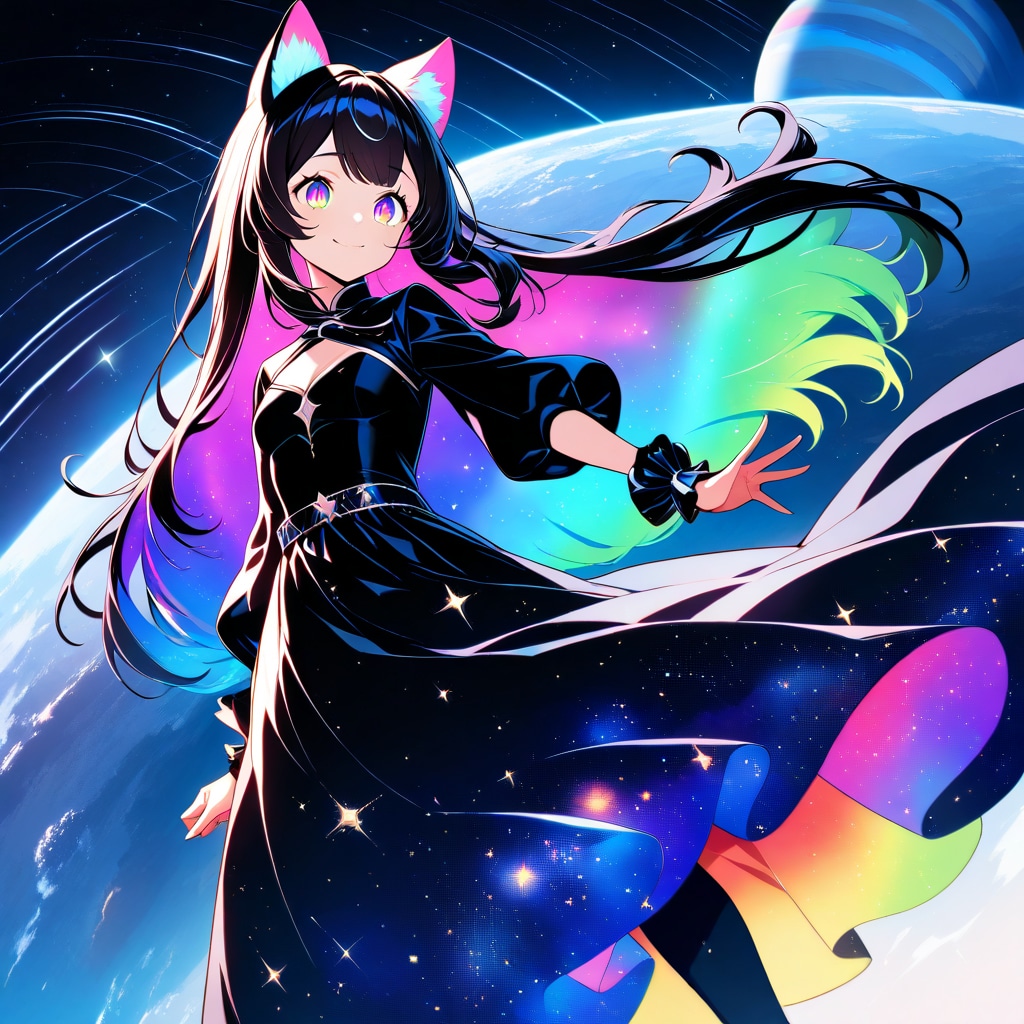 毎日クロノちゃん🐈‍⬛36/96枚目 | の人気AIイラスト・グラビア