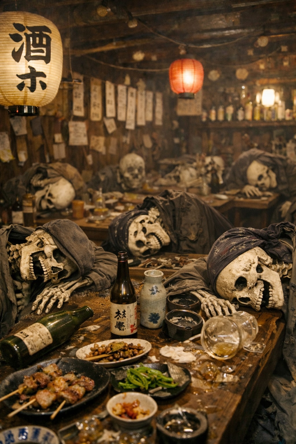 骸骨様の新年会