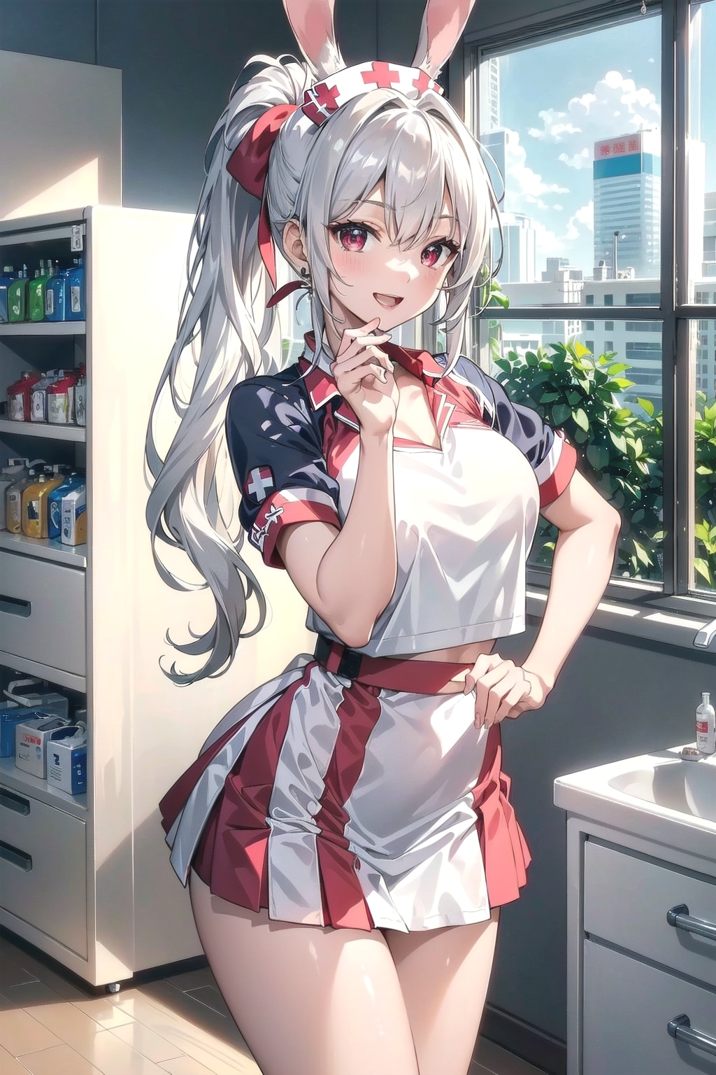 次の患者さんどーぞなのです🐰🏥 | の人気AIイラスト・グラビア