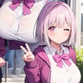 SSSS.GRIDMAN　新条アカネ　っぽい１ 4枚目