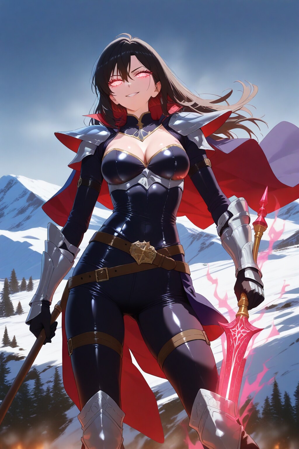 膝から魔剣が！