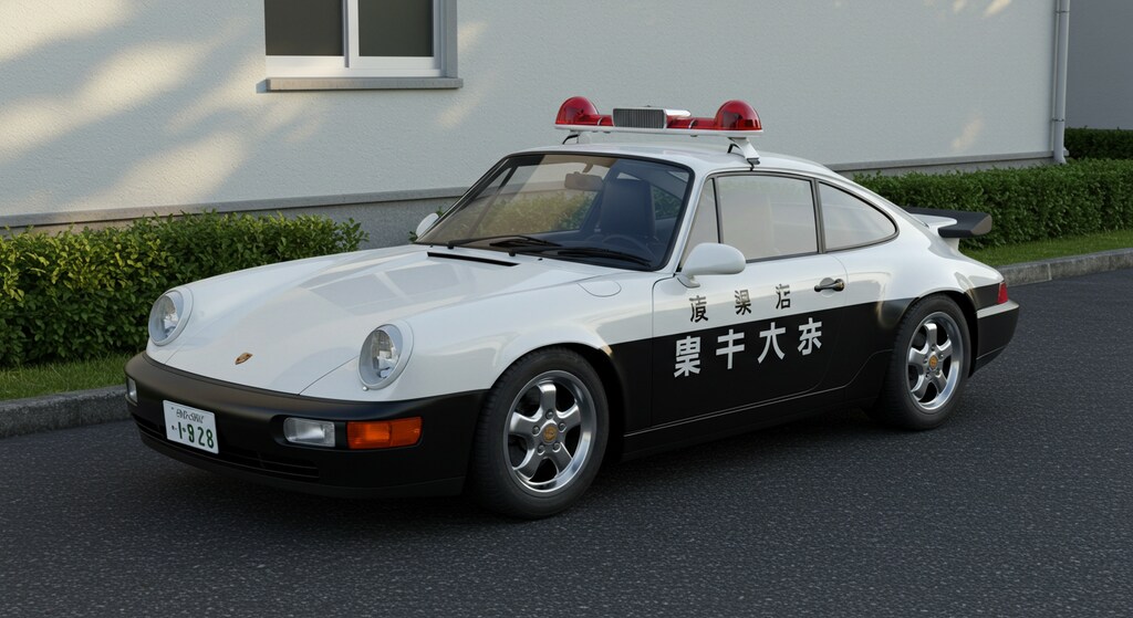 ポルシェパトロールカー