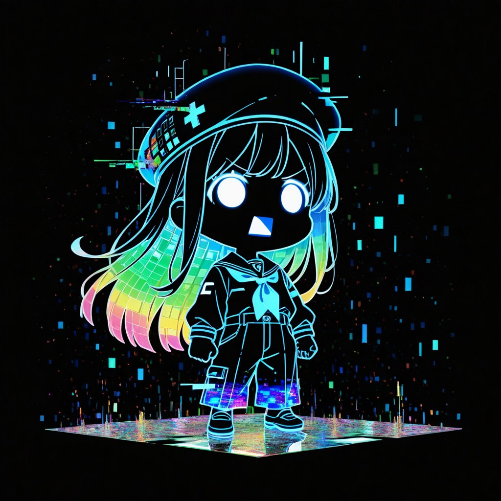 虹色ノイズえらいこっちゃ嬢