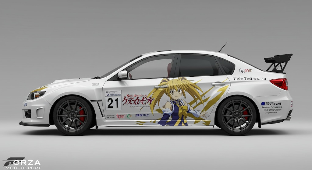 インプレッサWRX痛車