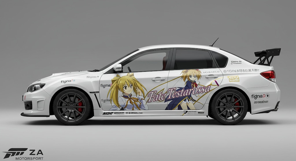 インプレッサWRX痛車