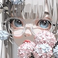 眼鏡と紫陽花 6枚目