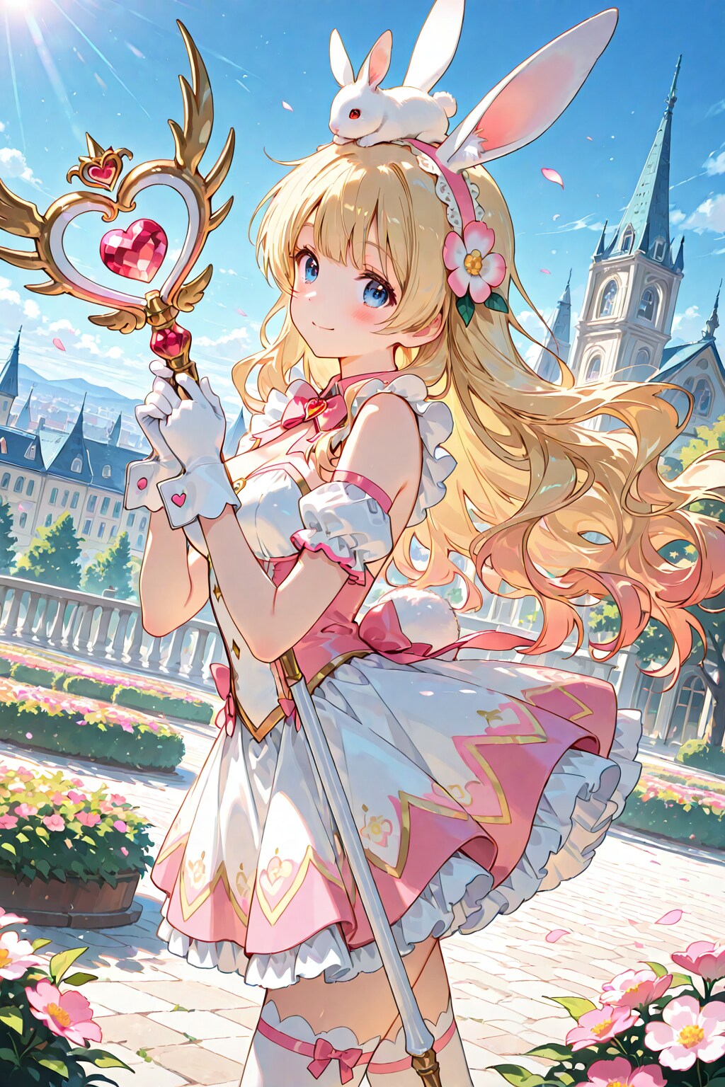 うさみみ魔法少女のパトロール