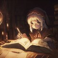 図書館で調べ物 5枚目