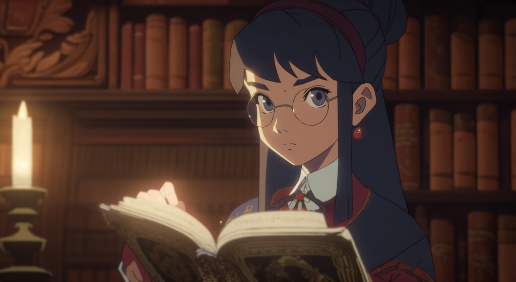 図書館で調べ物