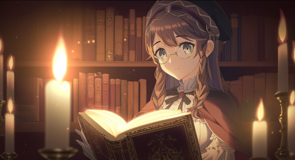 図書館で調べ物