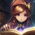 図書館で調べ物 2枚目
