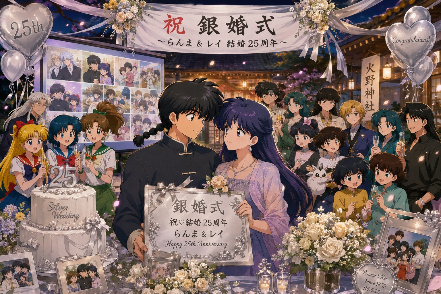銀色の約束 ～らんまとレイ、25年目の夫婦道～