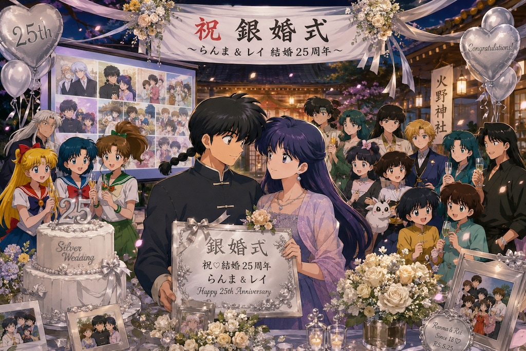 銀色の約束 ～らんまとレイ、25年目の夫婦道～